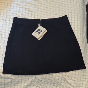 Frank & Oak Black Mini Skirt